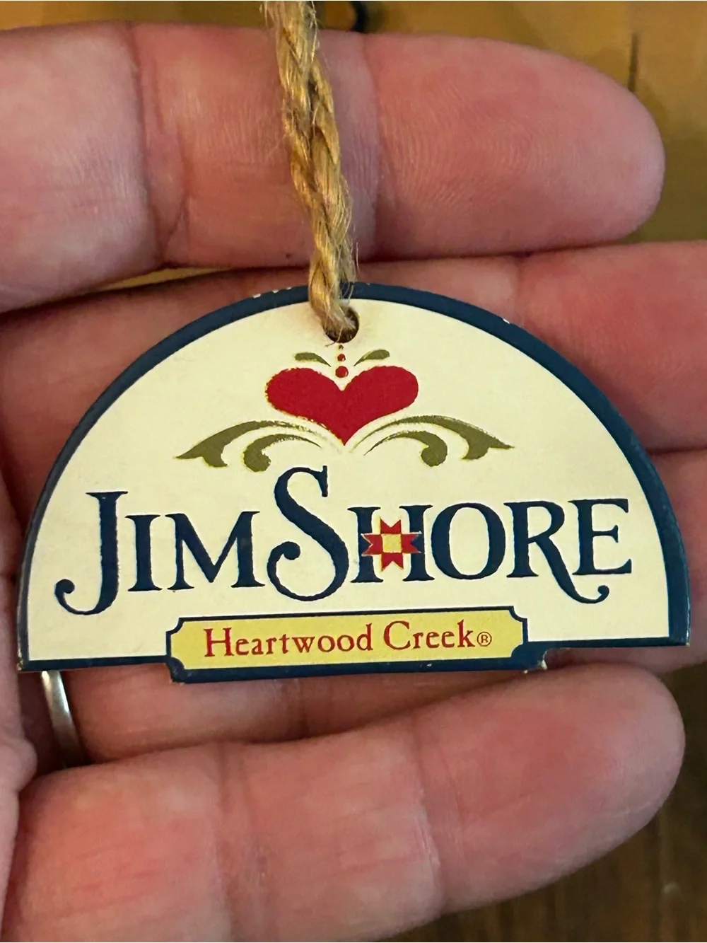 Jim Shore Enesco Heartwood Creek Orange Cat Hanging Birdhouse Decor Cottage Core